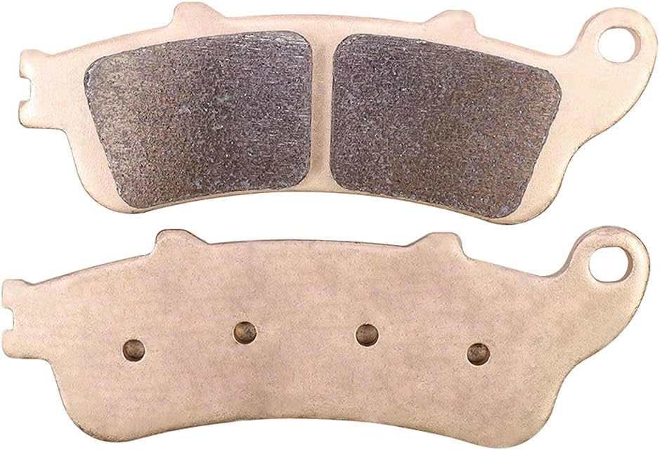 LOCOPOW VTX 1800 Pastillas de freno sinterizadas delanteras y traseras para Honda VTX1800 GL1800 CBR1100XX Goldwing 1800 Interceptor 800 VFR800F