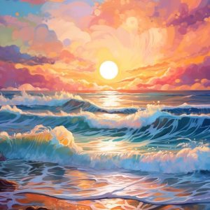 LOMSIOY Kit de pintura de diamantes de imitación de animales para adultos, pintura con paisajes artísticos de diamantes, arte redondo de diamantes LOMSIOY Kit de pintura de diamantes de imitación de animales para adultos, pintura con paisajes artísticos de diamantes, arte redondo de diamantes