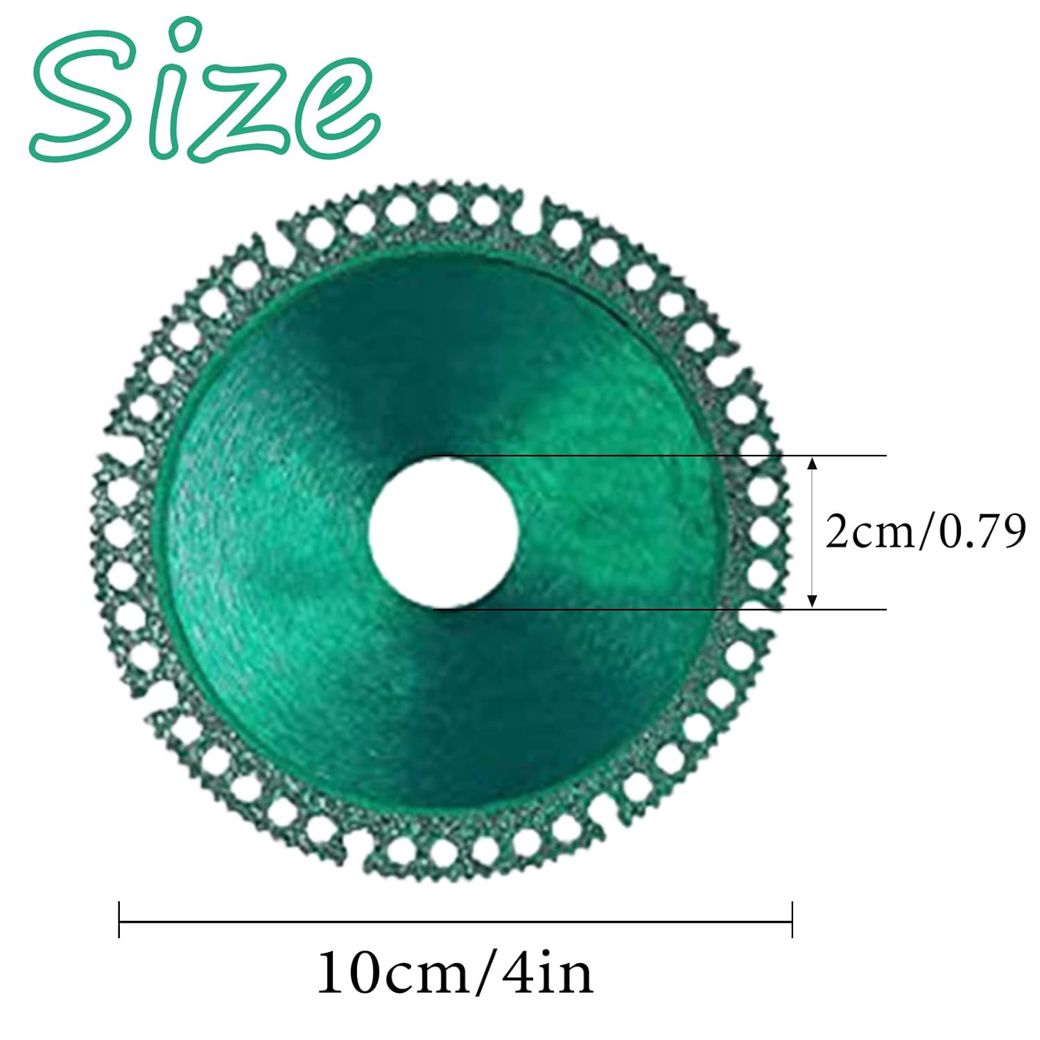 Paquete de 5 discos indestructibles para amoladora, disco de corte de amoladora angular, disco indestructible de 2.0-4 x 125 x 45 pulgadas, corta