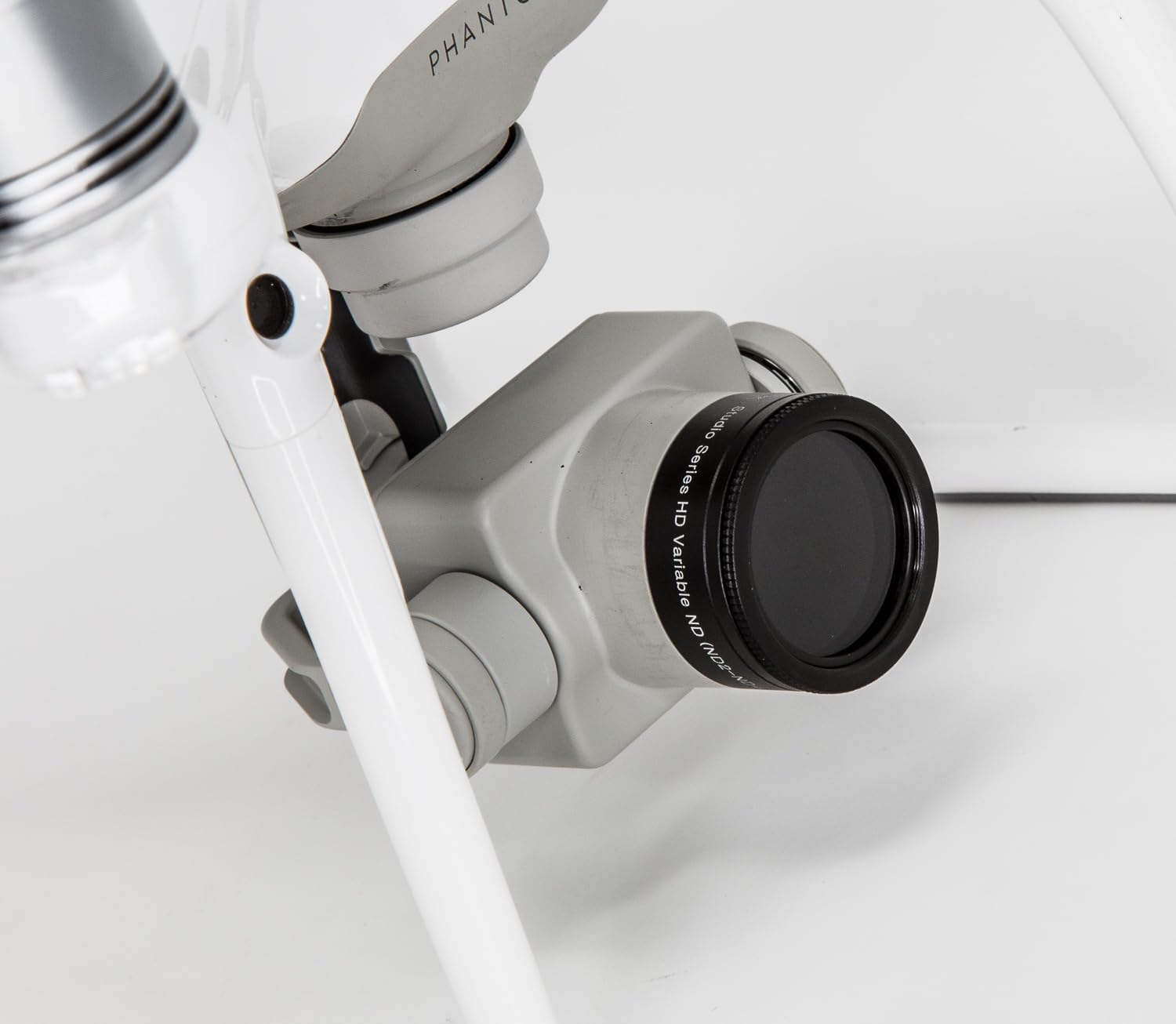Ultimaxx Kit de filtro de cámara de drone de 7 piezas para DJI Phantom 4 Studio Series Quadcopter con filtros, parasol de lente, estabilizador de