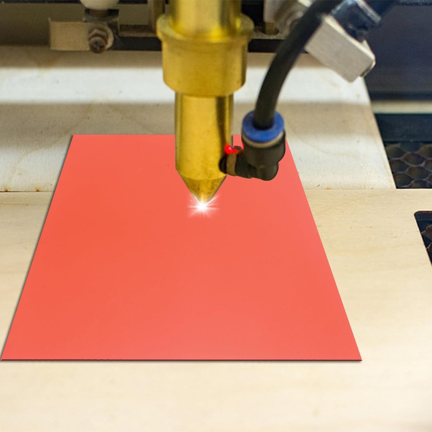 Hojas de sellos de goma para máquina de grabado láser, 2 alfombrillas de goma suave para grabado de tamaño A4 para cortador láser para hacer sellos