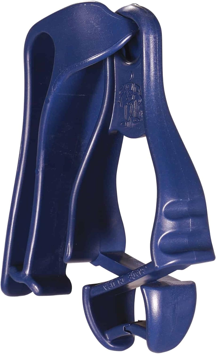 Ergodyne Squids 3405MD – Pinza para guante detectable de metal con soporte para cinturón, azul profundo, 1 unidad (paquete de 1)