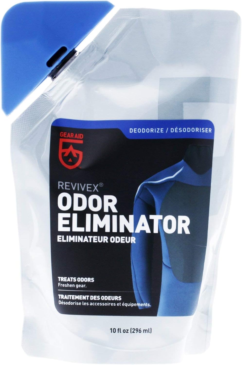 Gear AID Limpiador y acondicionador de trajes de neopreno, elimina bacterias, sal y residuos con champú concentrado