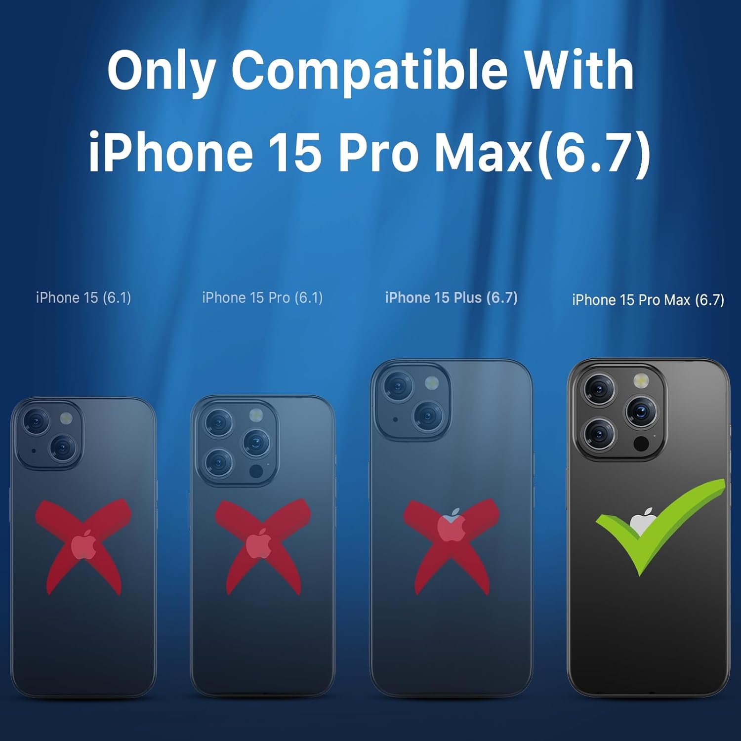 MYBAT PRO Lunar Series iPhone 15 Pro Max Case Compatible with MagSafe and Metal Swivel Kickstand  Translucent Matte Hard Back  Slim,