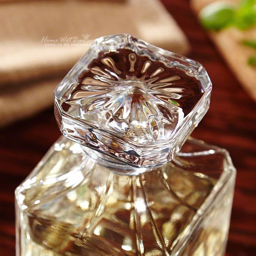 Regalos para dentistas grabados, decantador de whisky, juego de caja de lujo, 7 piezas de escudo dental