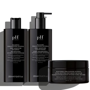 PH Labs Moisturizing and intense hydrating Set – Deep Moisturizing Shampoo and Conditioner with Hydrating Hair Mask for Damaged and Dry Hair – 3 PH Labs Moisturizing and intense hydrating Set – Deep Moisturizing Shampoo and Conditioner with Hydrating Hair Mask for Damaged and Dry Hair – 3