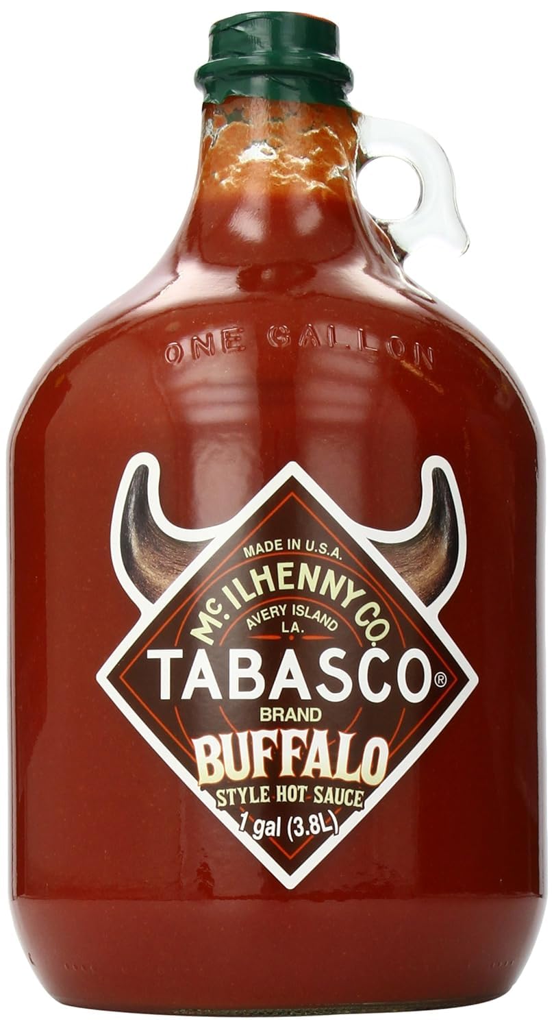 Tabasco Salsa picante, estilo búfalo, 128 onzas