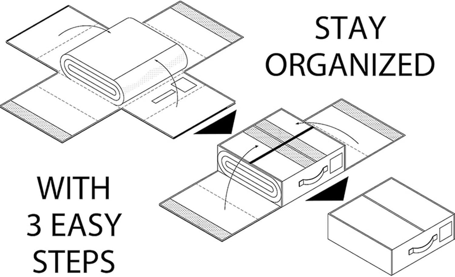Organizador de sábanas de lino, organizadores de armario y caja de almacenamiento plegable, cubos de almacenamiento de ropa de cama para fundas de