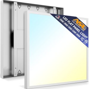 Allsmartlife Paquete de 2 luces LED de 2 x 2 para pantalla plana, 24 W30 W40 W, regulables 5CCT 3000K-6000K, accesorios de techo LED empotrados de Allsmartlife Paquete de 2 luces LED de 2 x 2 para pantalla plana, 24 W30 W40 W, regulables 5CCT 3000K-6000K, accesorios de techo LED empotrados de