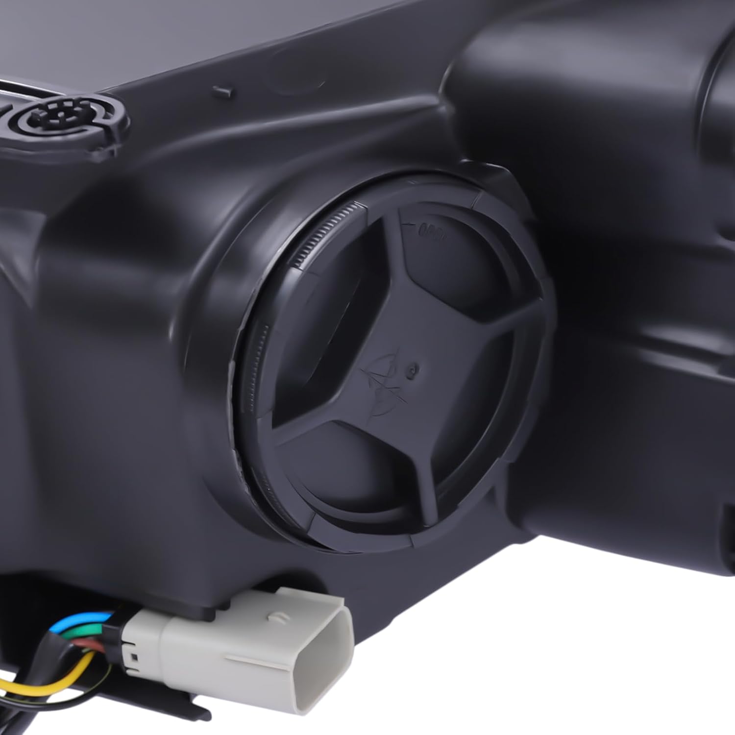 EnSyuSuMa Conjunto de faros delanteros para Chevrolet Trax 2017 2018 2019 2020 carcasa negra, faro delantero izquierdo del conductor y derecho del