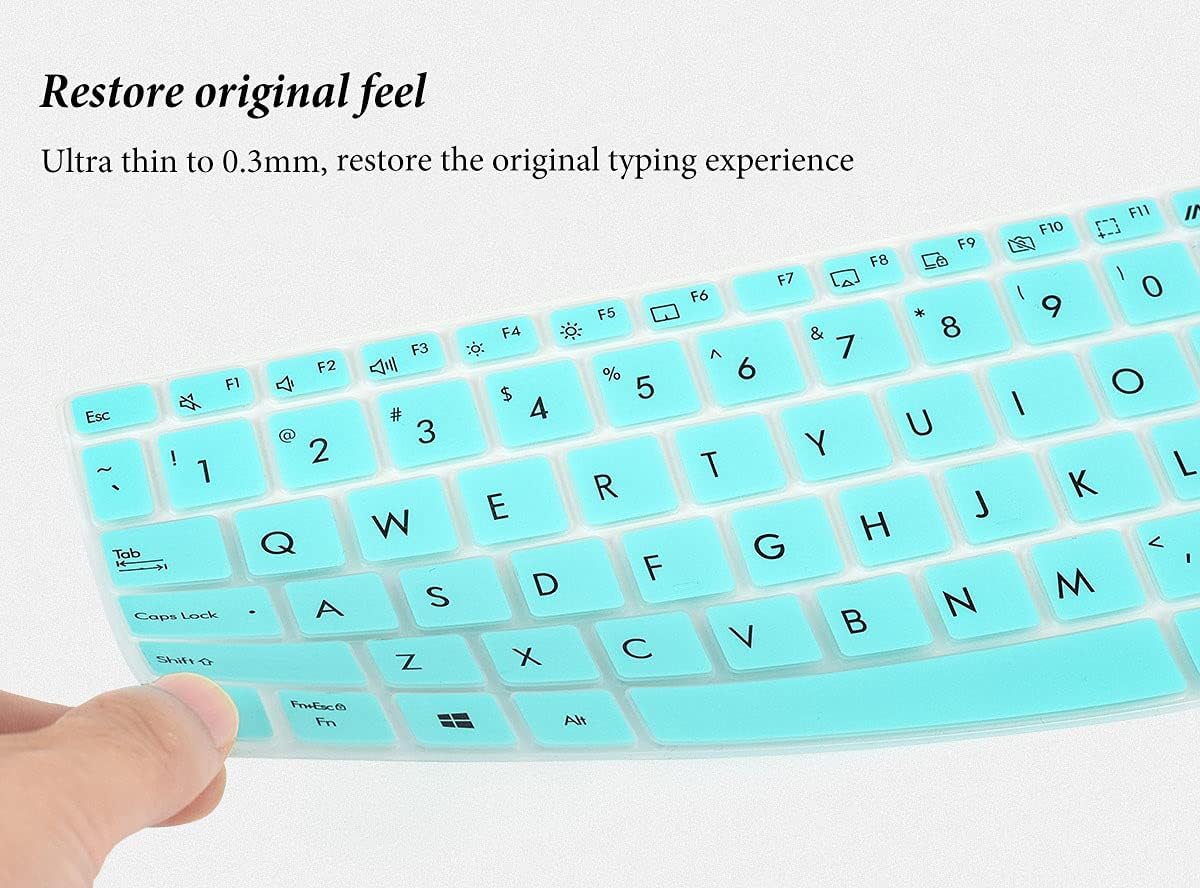 Funda de teclado para ASUS E410 L410 L410MA-DB02 de 14 pulgadas, ASUS VivoBook S14 S433 S433EA S433FL S433FA S435 S435EA M433VivoBook Flip 14