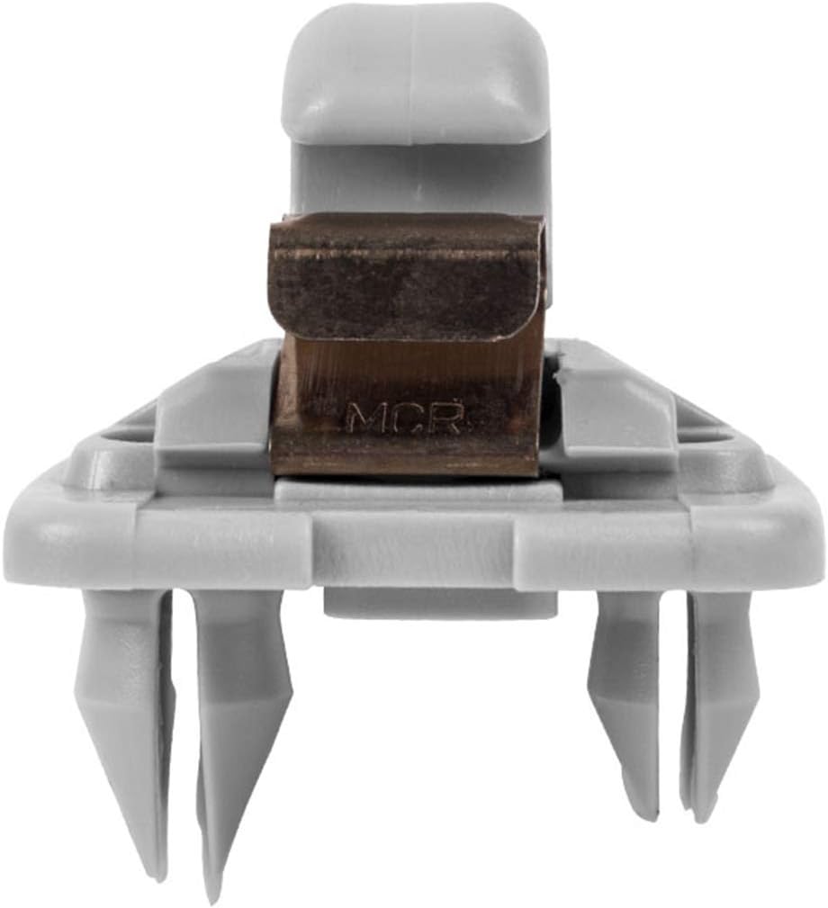 Soporte Runmade, para gancho, para parasol de automóvil, gris