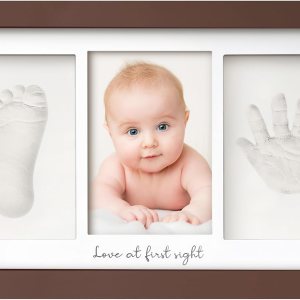 Kit de huellas y manos para bebé, kit de huellas de bebé, marco de recuerdo para recién nacidos, kit de huellas de manos para bebé, regalos Kit de huellas y manos para bebé, kit de huellas de bebé, marco de recuerdo para recién nacidos, kit de huellas de manos para bebé, regalos