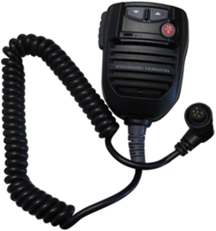 Standard Horizon Reemplazo VHF MIC fGX5500S y GX5500SM – Negro