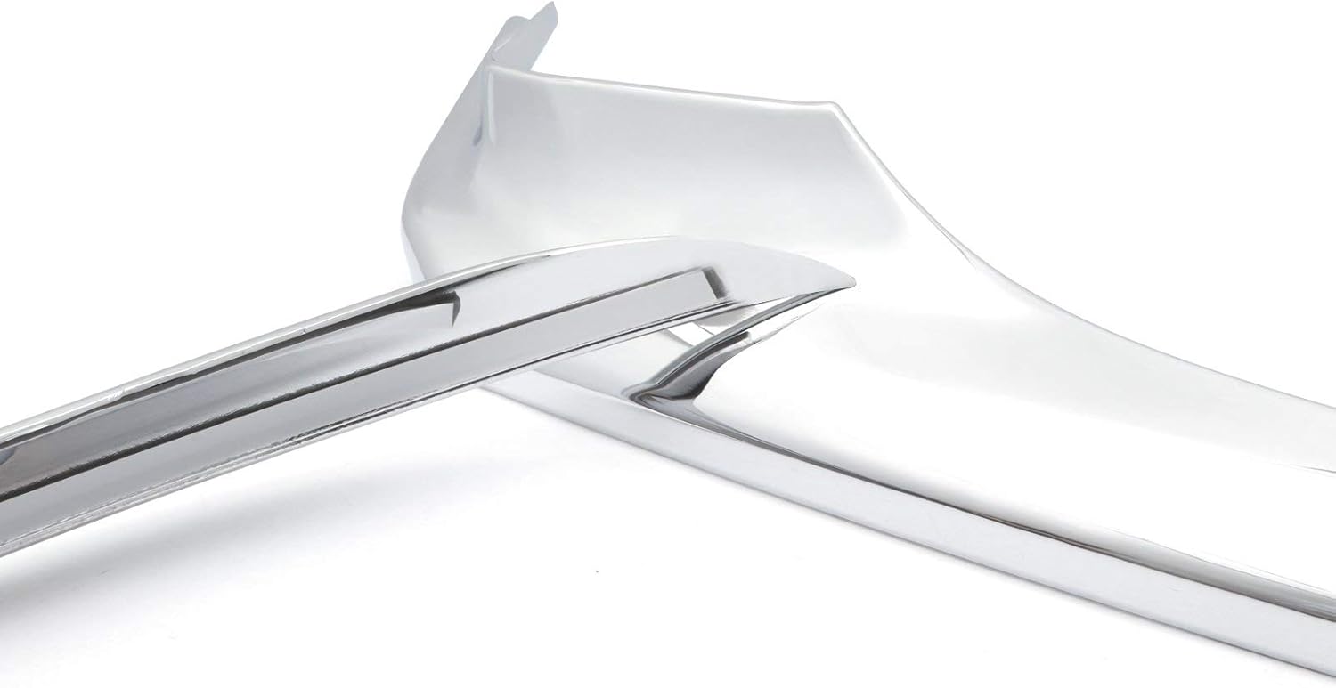 Xotic Tech – Alerón de parachoques delantero, divisor de labio, cromado, compatible con Toyota Camry SE XSE 2018-2020