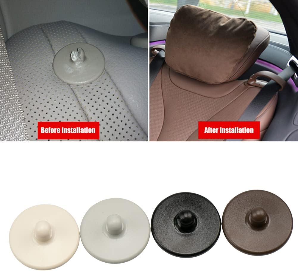 Cinturón de seguridad trasero del coche Guía Cable de fijación de la hebilla de lazo para -Mercedes-Benz Clase S W222 2014-2019 Clip de cinturón
