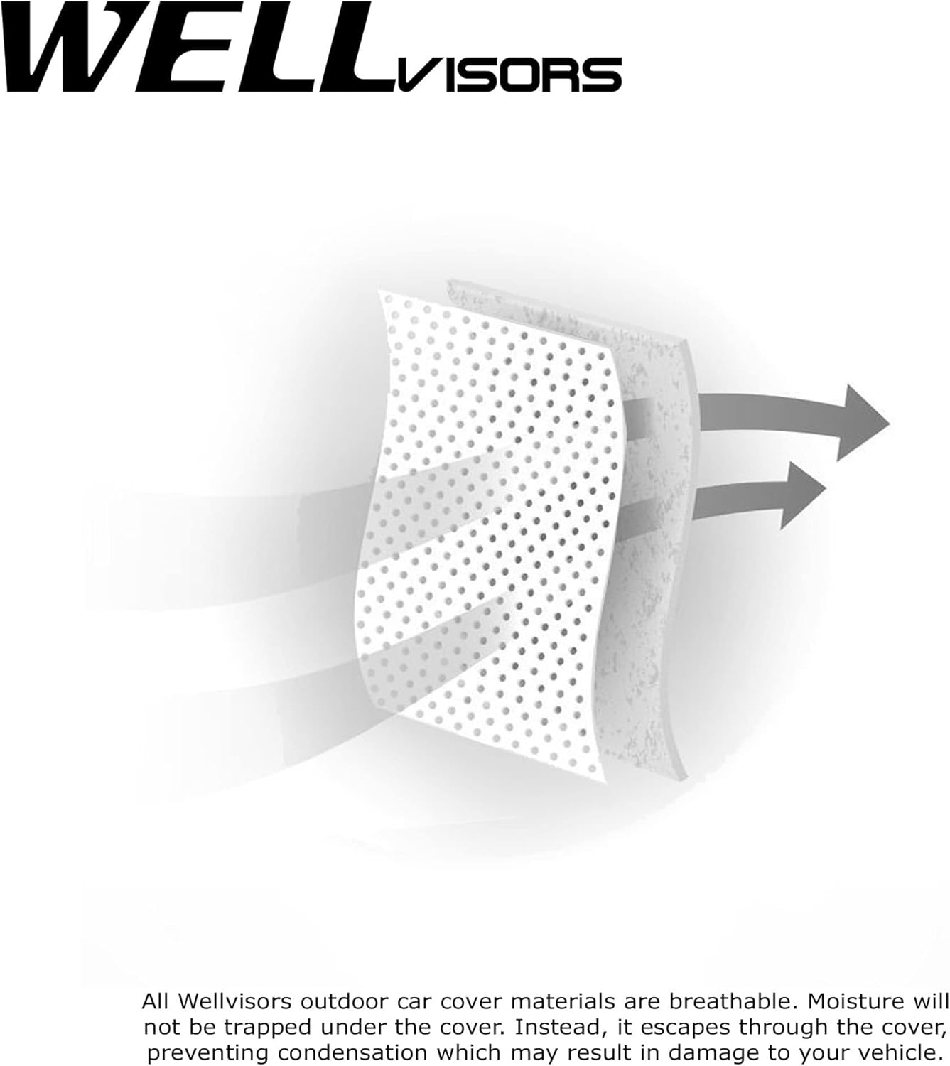 WellVisors Funda protectora de auto para todo tipo de clima, compatible con Daewoo Leganza Sedan 3-689797975SN 1999-2002