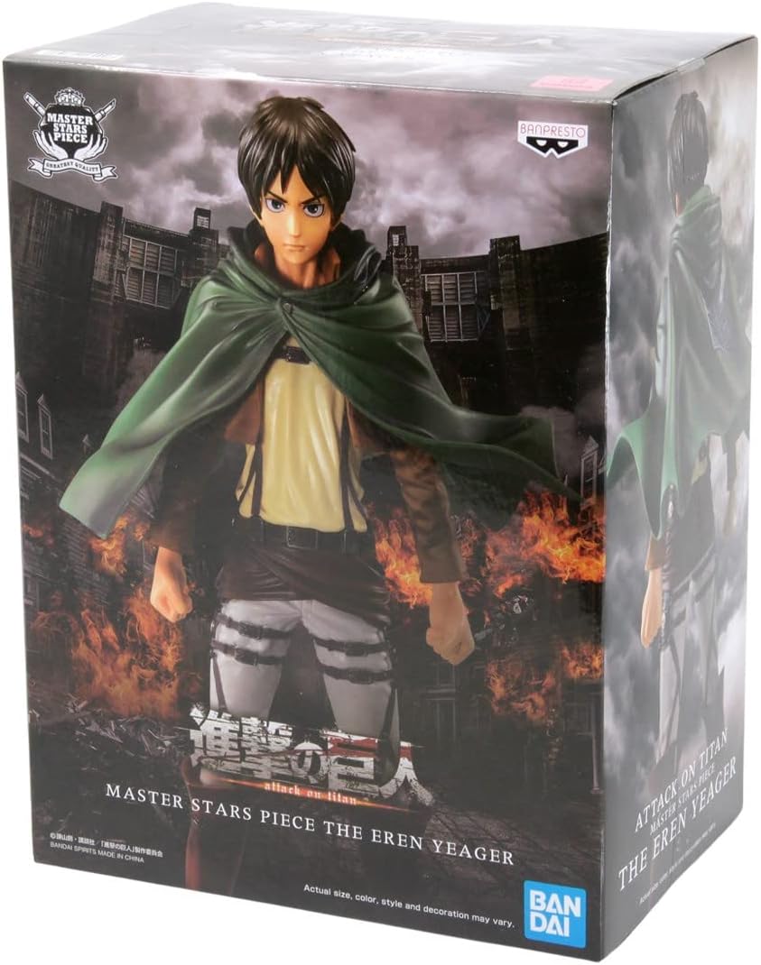 Banpresto – Ataque a Titan Master Stars Coloca la figura de Eren Yeager