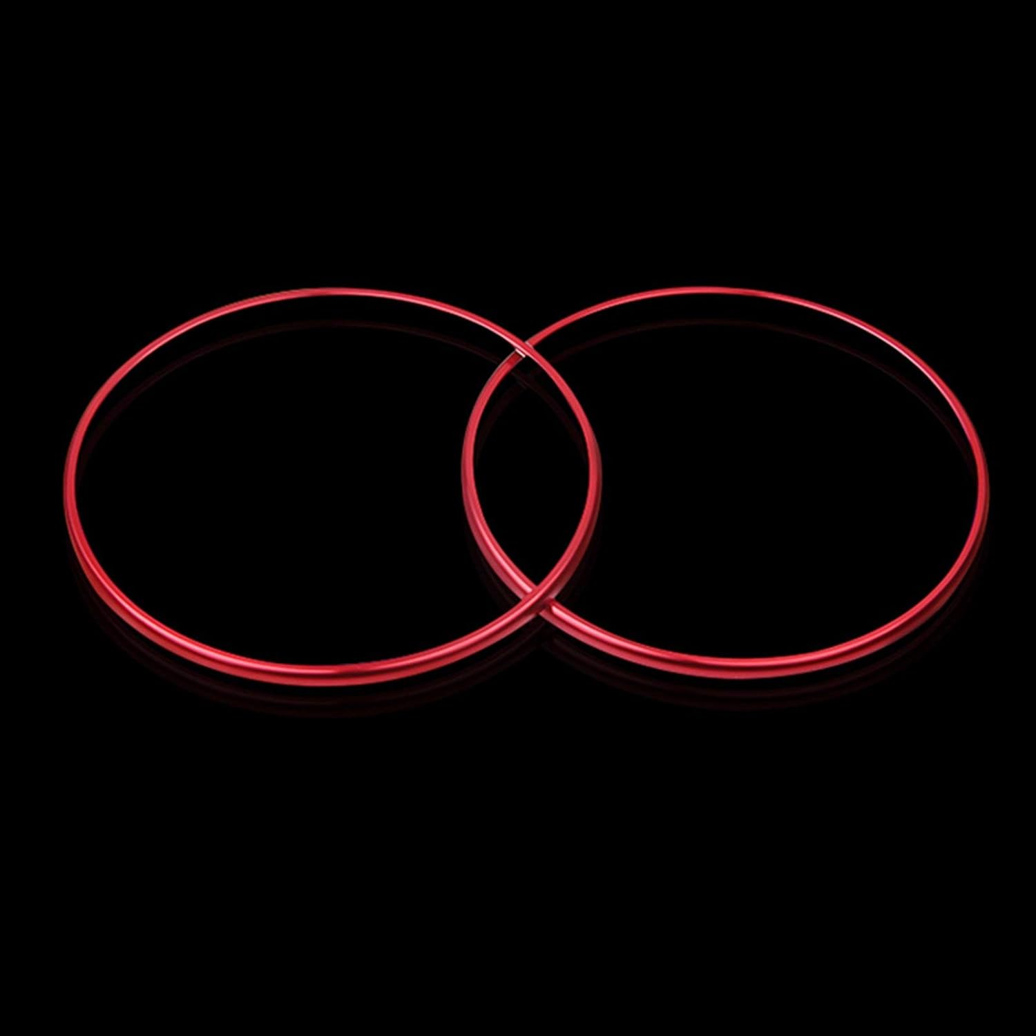 Xotic Tech – Juego de 4 piezas de cubierta de altavoz de audio estéreo para puerta interior compatible con Mercedes Benz C250 C300 C350 C400 C63