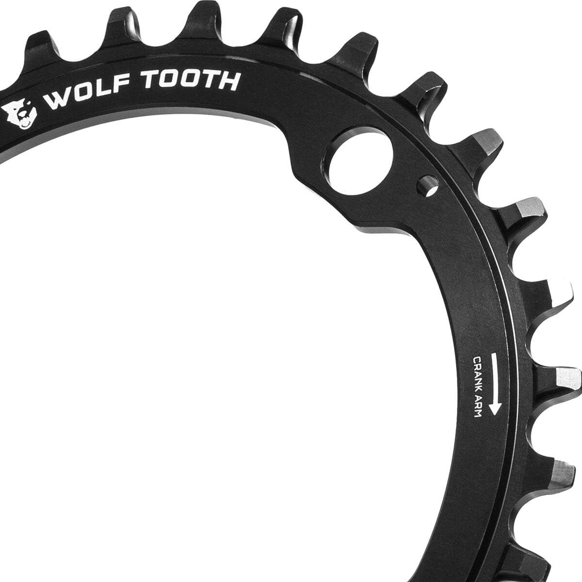 Wolf Tooth 96BCD Drop Stop Plato para bielas Shimano XT y XTR de 11 velocidades (32t, para M9000 XTR)