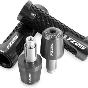 Para Y&AMAHA FZ25 FZ 25 FZ-25 2017-2019 2020 78 ” 0.866 in Agarres de manillar de motocicleta extremos de agarre de la barra de la manija Tapones Para Y&AMAHA FZ25 FZ 25 FZ-25 2017-2019 2020 78 ” 0.866 in Agarres de manillar de motocicleta extremos de agarre de la barra de la manija Tapones