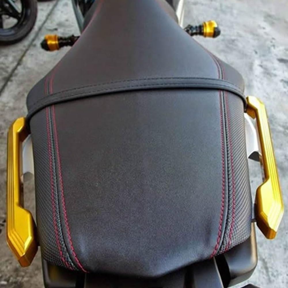 ZAJCI Reposabrazos del asiento trasero de la motocicleta para Y&AMAHA MT09 FZ09 FZ MT 09 MT-09 FZ-09 manija del pasajero trasero Barra de agarre