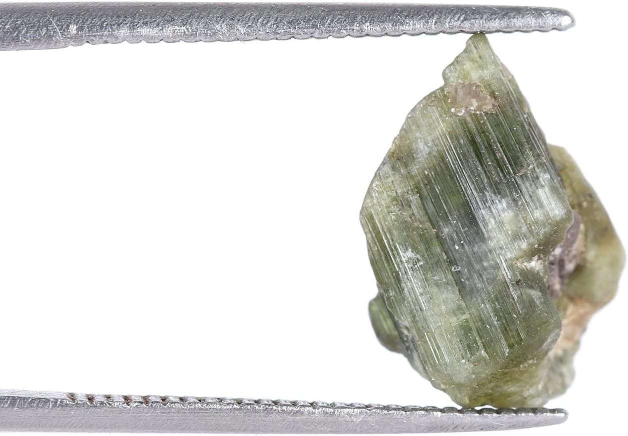 GEMHUB Cristal curativo de turmalina brasileña natural crudo de 4.25 ct para múltiples usos, Gema, Turmalina mejorada