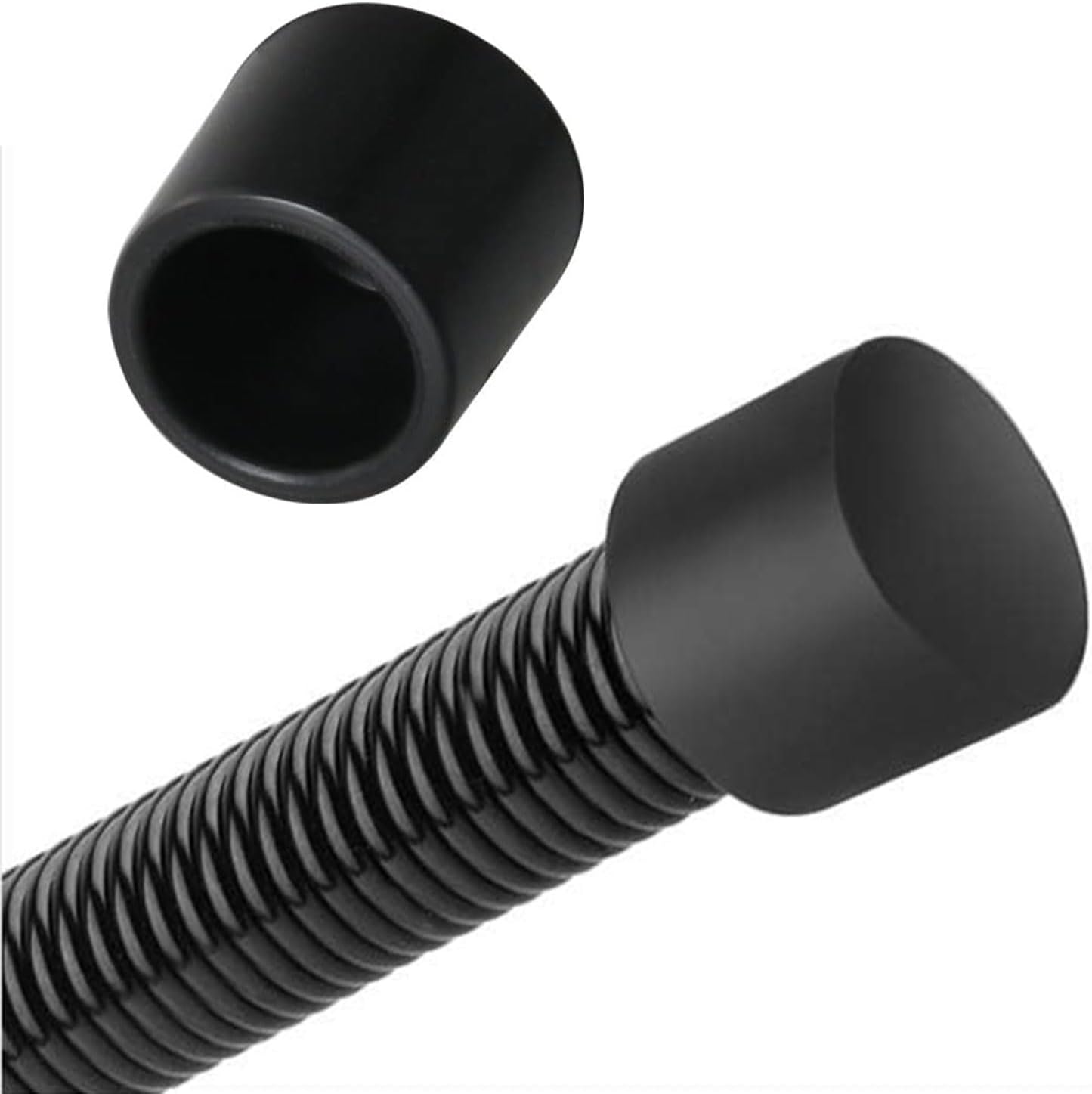 30 topes de puerta de repuesto de punta de goma de repuesto de silicona negra para tope de puerta, topes de puerta para protección de pared y piso,