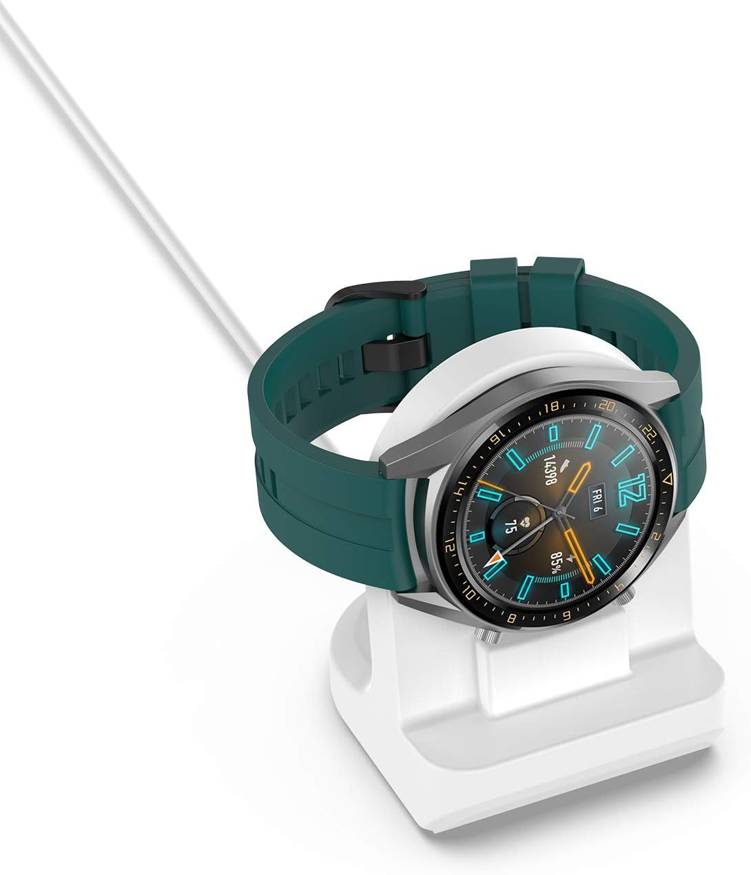 Soporte de carga de silicona antideslizante para Huawei Watch GT3 ProGT3GT2 ProHonor Watch Magic Honor Watch GS 3i (cable de carga no incluido)