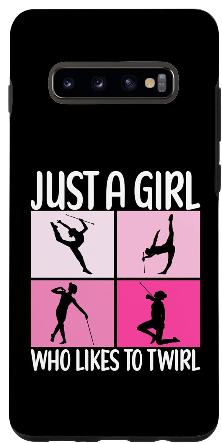 Galaxy S10+ Baton Twirling Outfit Majorette Baton Twirler Case