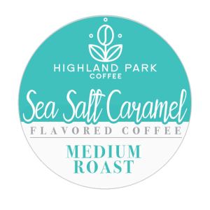 Highland Park Coffee Cápsulas de café de una sola porción compatibles con cafeteras Keurig K Cup, caramelo de sal marina, 80 unidades Highland Park Coffee Cápsulas de café de una sola porción compatibles con cafeteras Keurig K Cup, caramelo de sal marina, 80 unidades