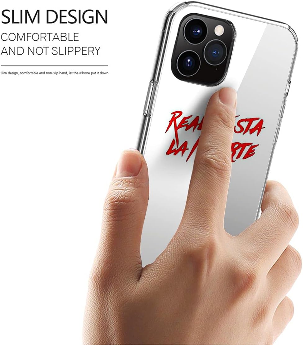 Funda para teléfono compatible con iPhone Real Mini Hasta X La 8 Muerte 6 7 Plus Xs Xr 11 12 Pro Max Se 2020 Accesorios impermeable transparente