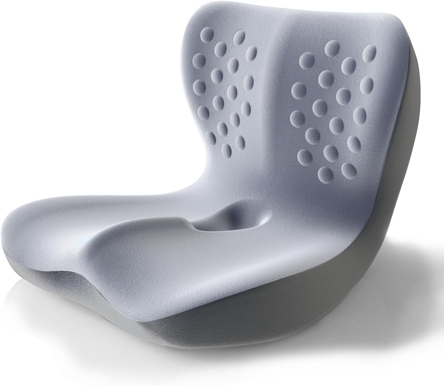 pitkalle Cojín de asiento, cojín de espuma viscoelástica para silla de coxis para sillas de oficina, cojín de coxis para aliviar el dolor de espalda