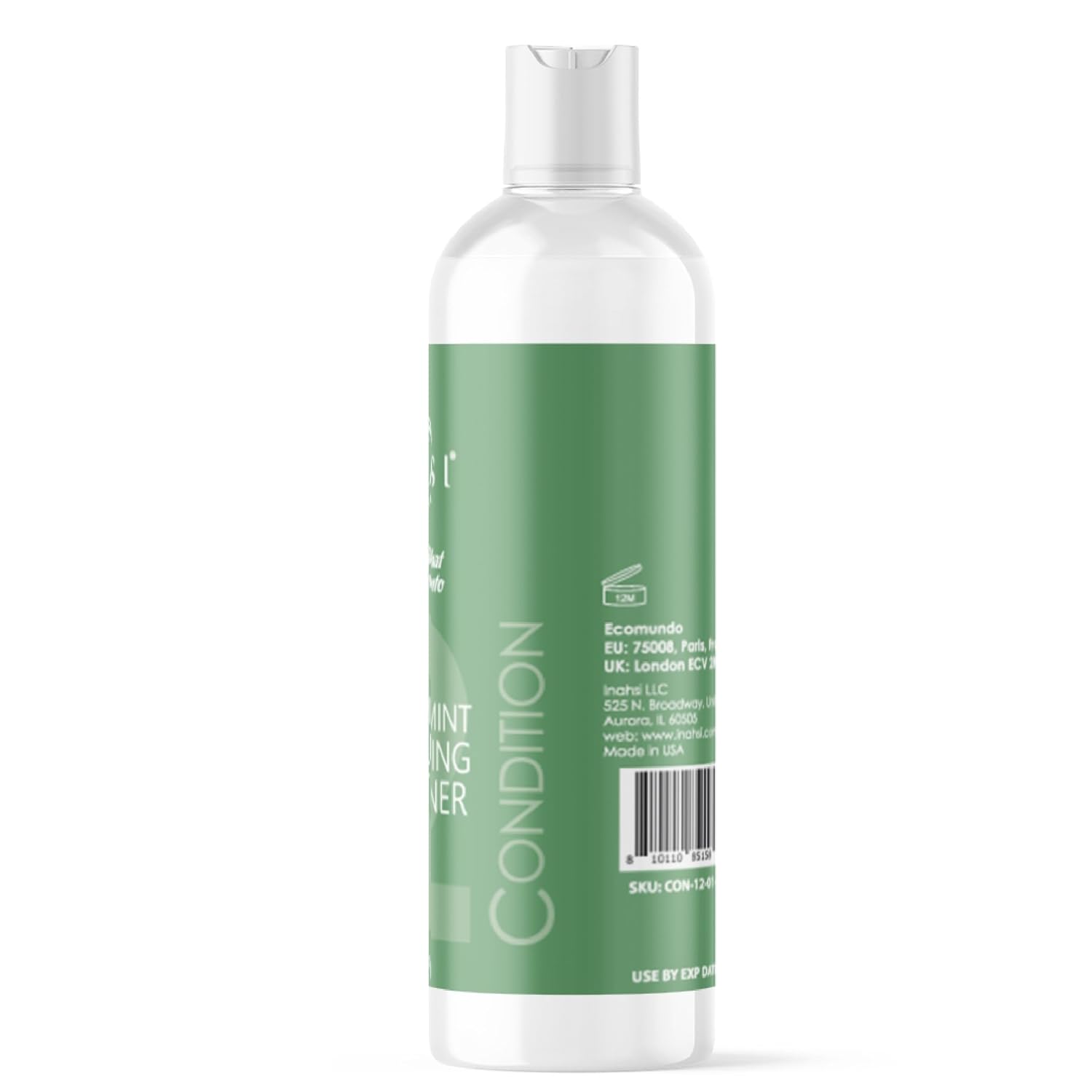 Acondicionador hidratante calmante de menta  Acondicionador capilar para hombres, mujeres o niños con cabello rizado  Productos para el cabello