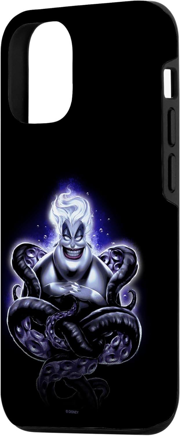 Funda para iPhone 13 Pro Disney Villains Ursula Purple Hue Retrato
