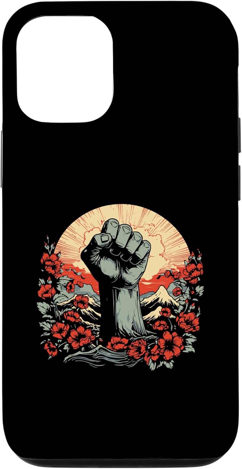 iPhone 14 RESIST Fist Raised BLACK HISTORY African Pride Meme Case