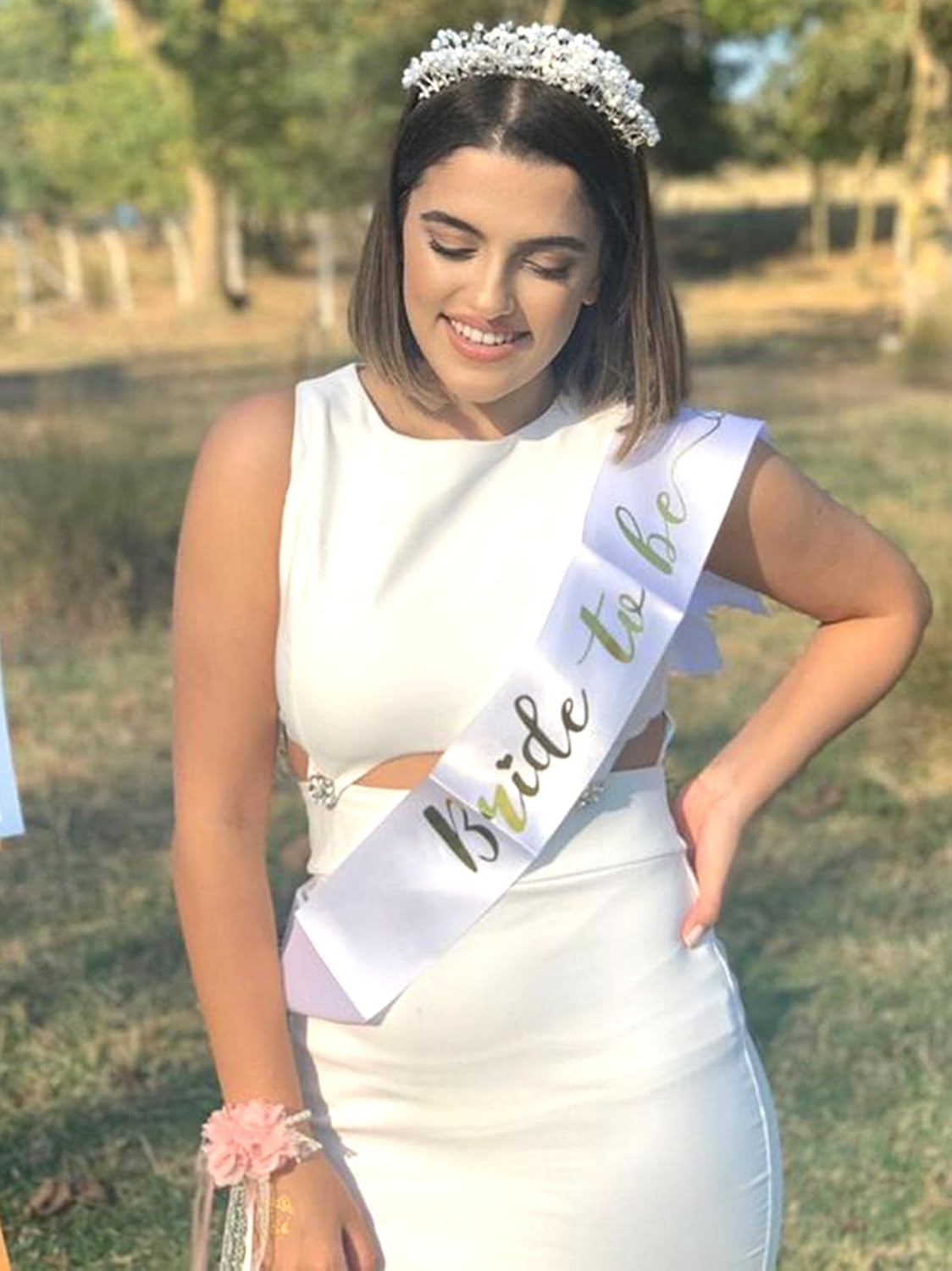 Bride to Be Sash – 1 banda para despedida de soltera, suministros de fiesta de despedida de soltera, decoración de fiesta, accesorios de recuerdos