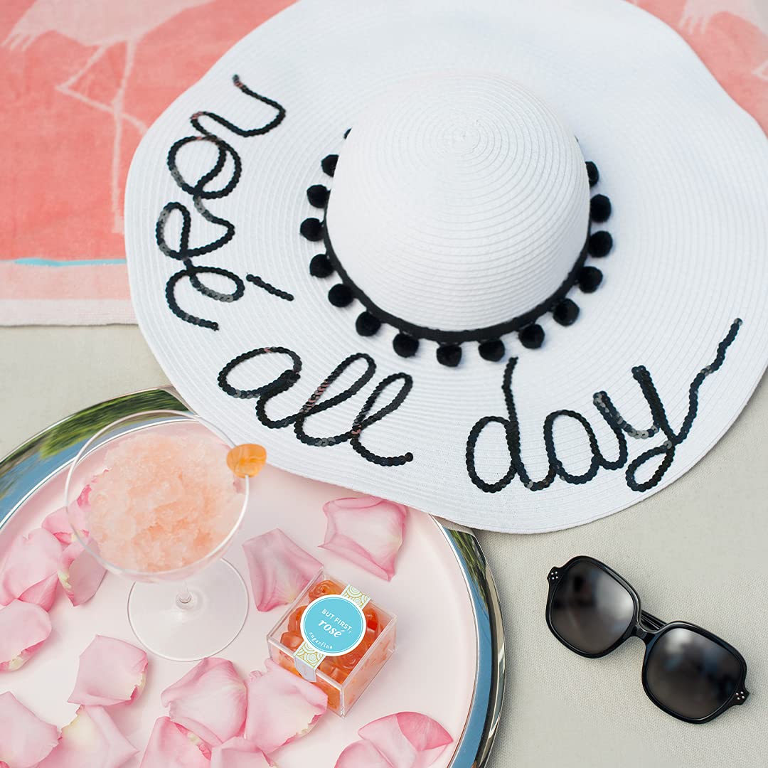 Sugarfina Rose All Day Bears – Gomitas de oso pequeño cubo de caramelo, 3.8 onzas, 1 unidad
