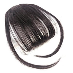 WILLBOND Flequillo de cabello con clip, flequillo delgado con sienes para mujer, flequillo plano y ordenado, extensión de cabello para uso diario WILLBOND Flequillo de cabello con clip, flequillo delgado con sienes para mujer, flequillo plano y ordenado, extensión de cabello para uso diario