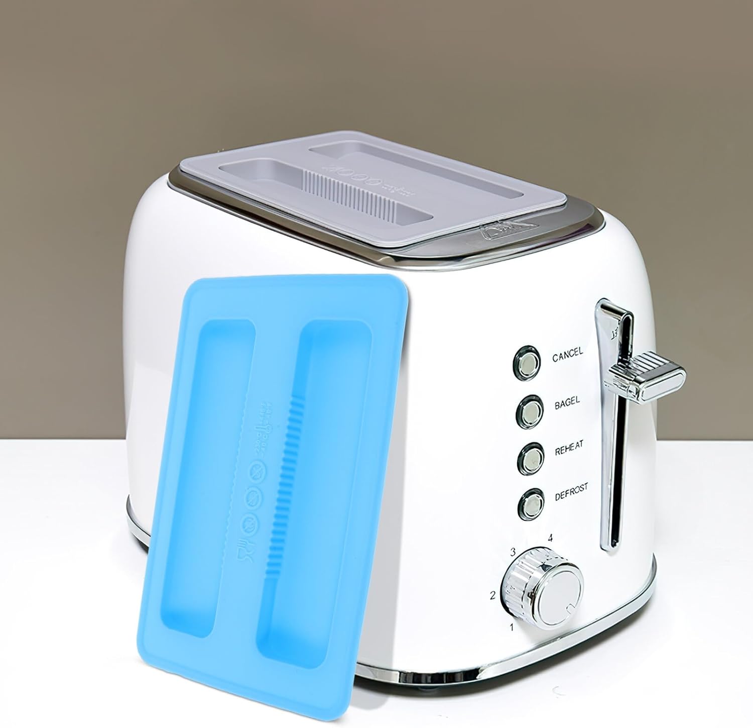 Kichvoe Cubierta de tostadora portátil para parrilla portátil, tostadora retro, tostadora, horno, tostadora, máquina de pan automática, protector de