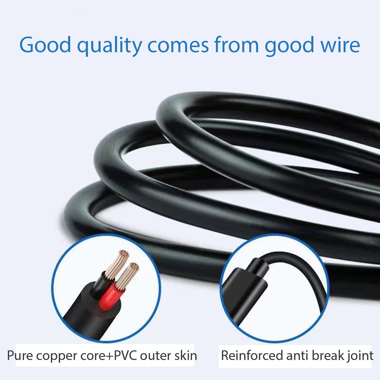 ISLOPU Cable de alimentación USB C a CC de 0.217 in x 0.083 in, entrada USB tipo C a CC cable de carga de salida de 15 V, funciona con cargador PD y