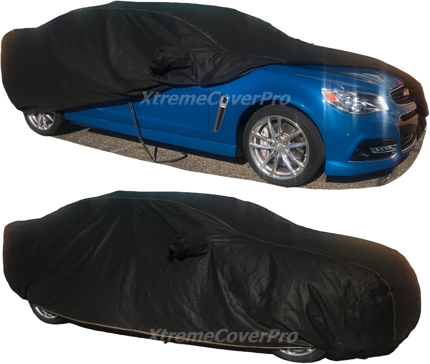 Funda de coche compatible con Chevy SS Sport Sedan XtremeCoverPro Diamond Series 2014, 2015, 2016, 2017, color negro