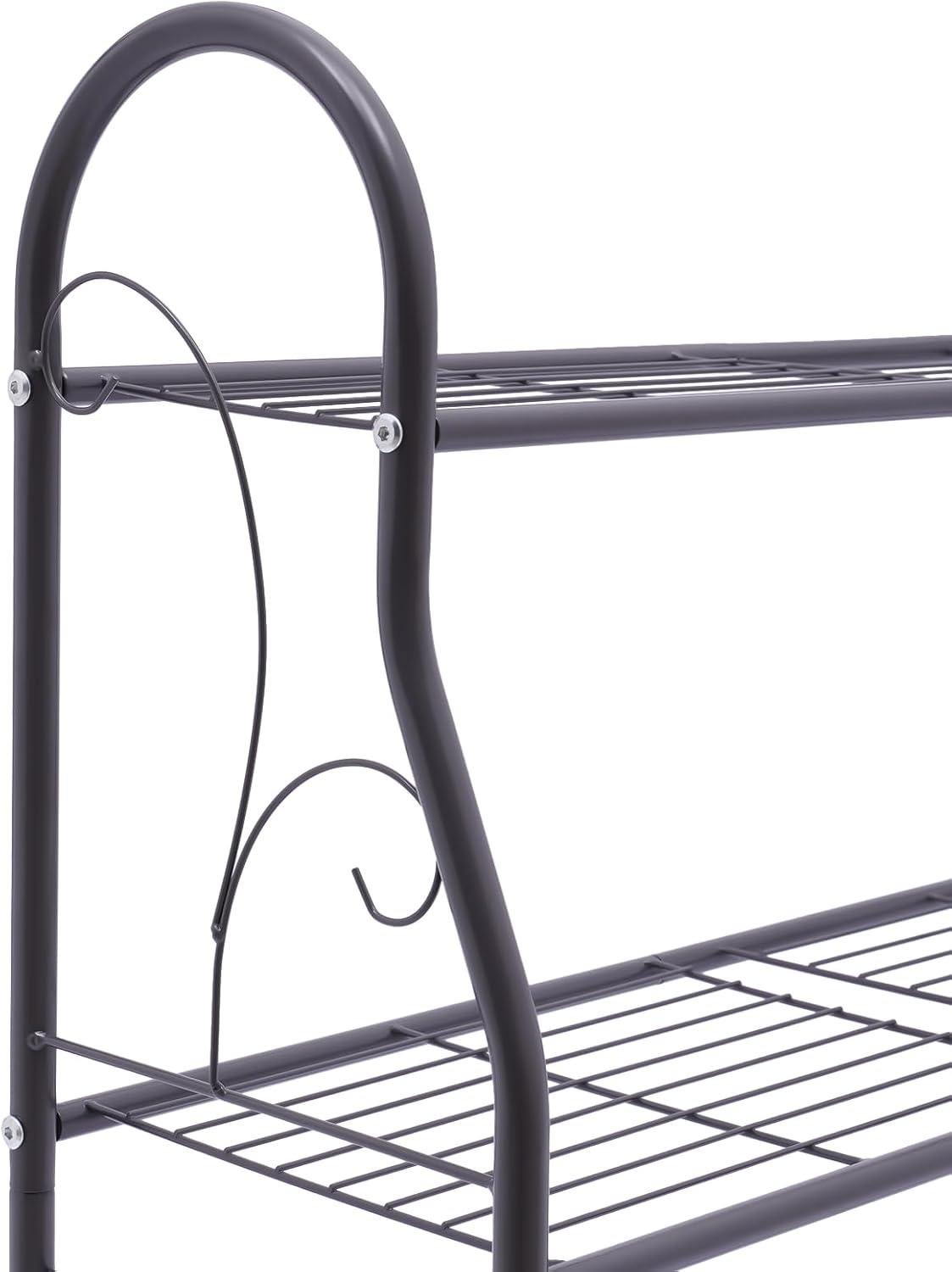 Soporte para plantas de 3 niveles, soporte para macetas de flores para interiores y exteriores, soportes altos de esquina para patio, jardín,
