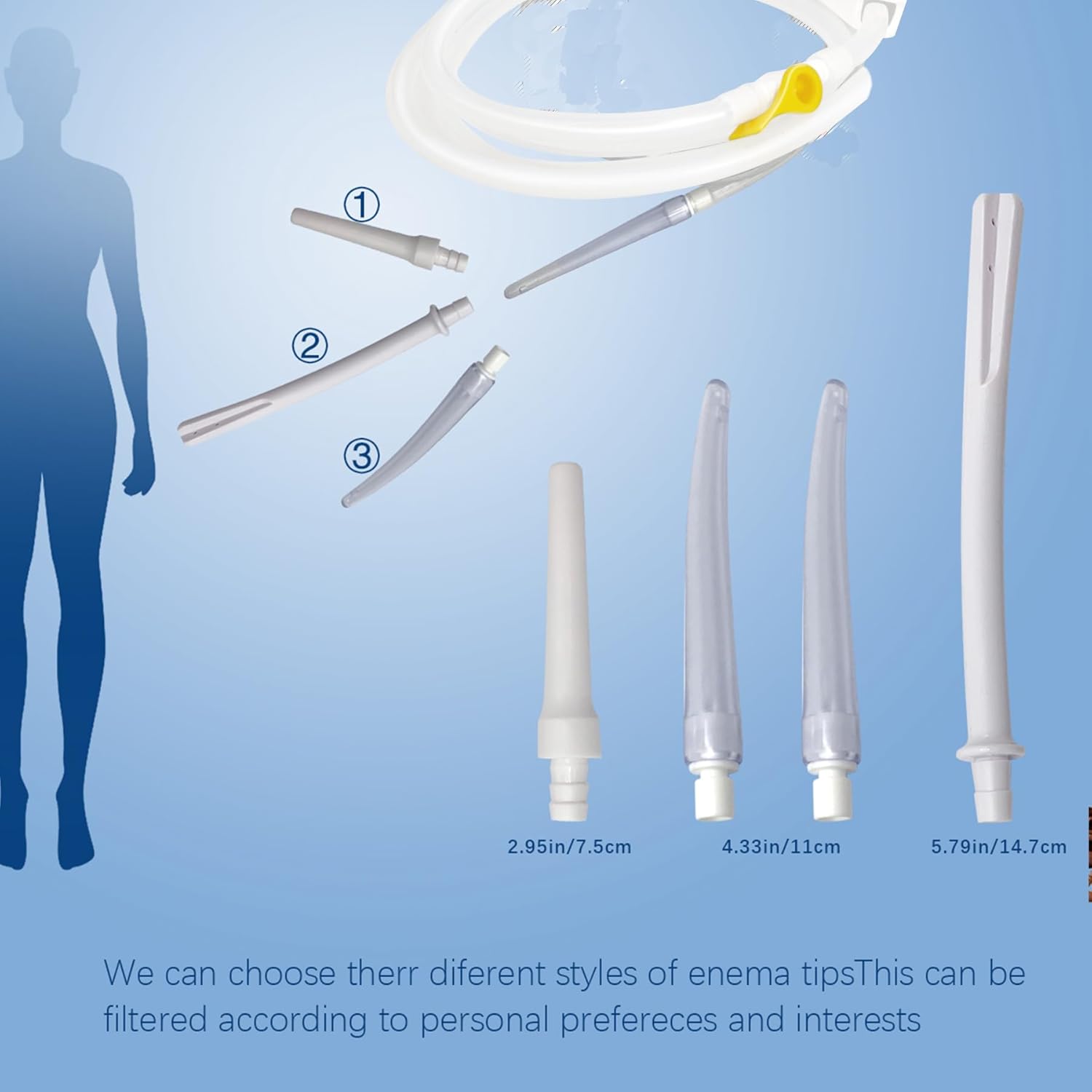 Smokitcen Coffee Enema Bucket Kit Acero Inoxidable 2 Cuartos de Capacidad para Desintoxicación Enemas - Imagen 5