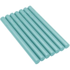 7 barras de cera de sellado para pistola de pegamento, color azul para sello de cera vintage, invitaciones de boda, sobres de tarjetas, correos de 7 barras de cera de sellado para pistola de pegamento, color azul para sello de cera vintage, invitaciones de boda, sobres de tarjetas, correos de