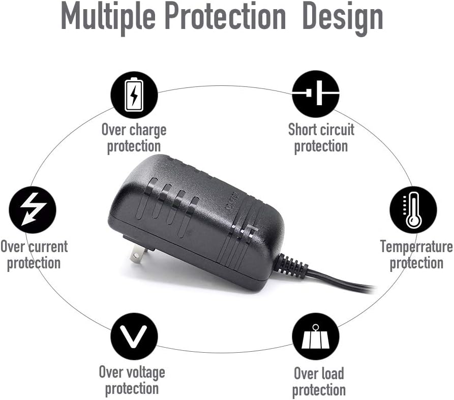 Adaptador de fuente de alimentación de 9 V 3A, adaptador de alimentación universal Yetaida 27 W CA 100-240V a CC 9V Transformador de fuente de