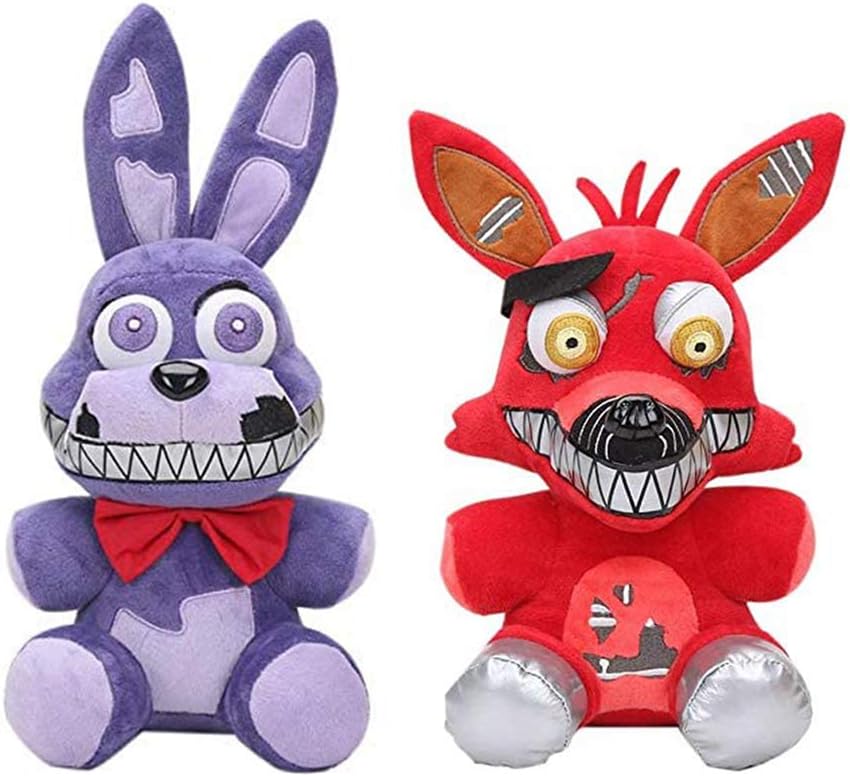 Five Nights at Freddy’s – Juego de peluches, regalos para fanáticos del juego de Five Nights at Freddy’s, peluches de 7pulgadas, regalos para niños,