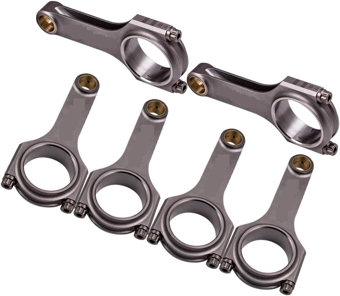 6 unids biela Datsun 240Z compatible con Nissan Skyline Laurel Cedric L24 forjado 4340 acero H-Beam ARP pernos varillas