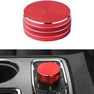 LECART Para Jeep Grand Cherokee Accesorios 2014-2021 Central Multimedia 4WD Interruptor Pomo Cubierta de Aleación de Aluminio Roja 1 Paquete LECART Para Jeep Grand Cherokee Accesorios 2014-2021 Central Multimedia 4WD Interruptor Pomo Cubierta de Aleación de Aluminio Roja 1 Paquete