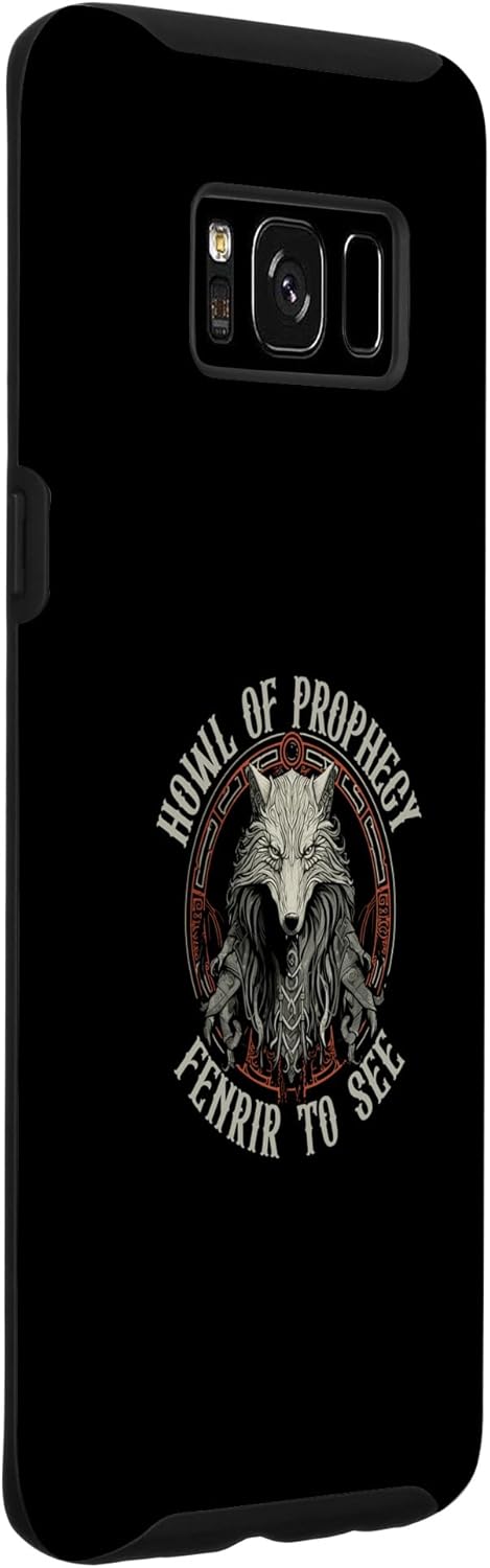 Galaxy S8 Fenrir Wolf Viking Scandinavian Pride Norsemen Odins Wolf Case